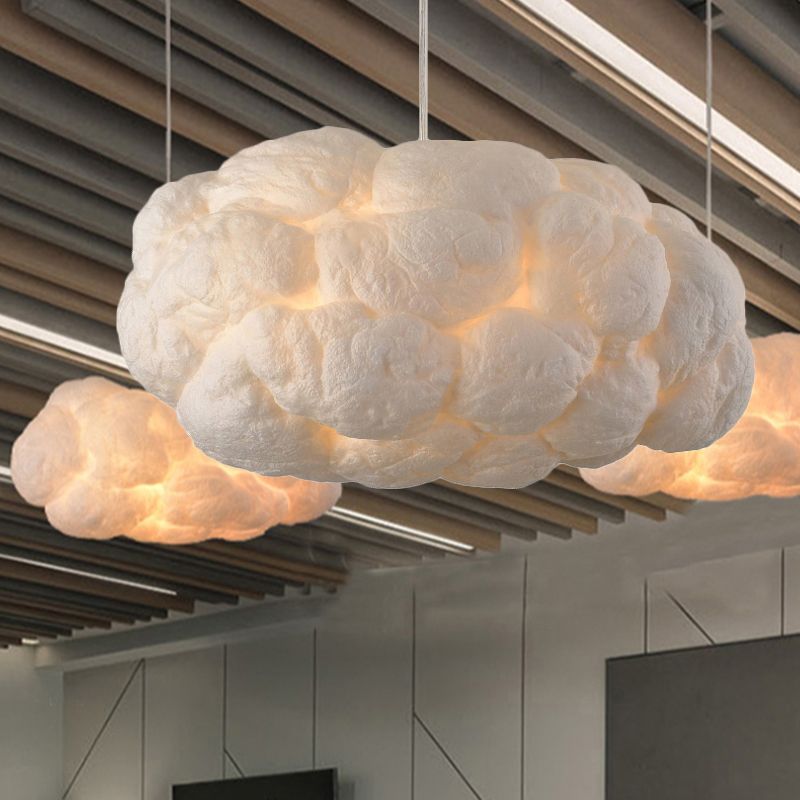 Nuvora: Lampada a sospensione a forma di nuvola – per soggiorno e cameretta