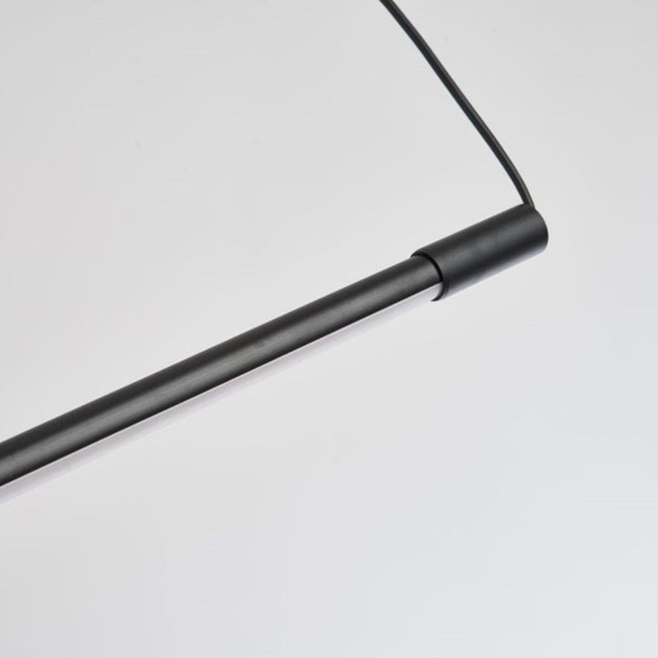 Nuvria Moderna Lampada a Sospensione LED Nera in Metallo – Per Soggiorno e Sala da Pranzo