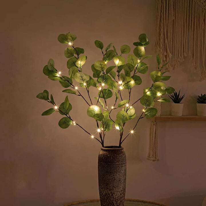 OlivaGlow: Luci a LED a Ramo – Illuminazione Decorativa a Luce Calda per Soggiorno ed Eventi