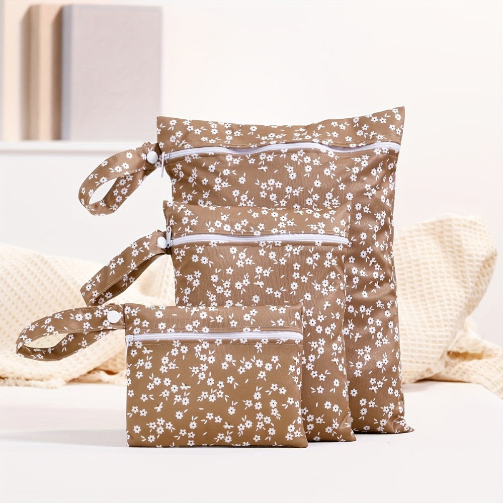 ÖkoKinder: Borsa di stoccaggio lavabile – sostenibile, durevole e perfetta per pannolini, costumi da bagno e accessori per bambini (confezione da 3)