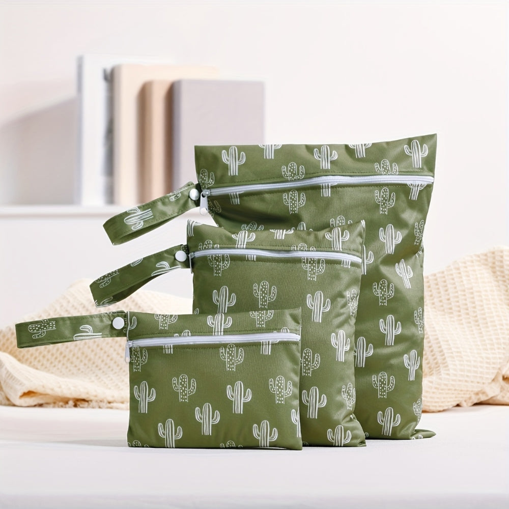 ÖkoKinder: Borsa di stoccaggio lavabile – sostenibile, durevole e perfetta per pannolini, costumi da bagno e accessori per bambini (confezione da 3)