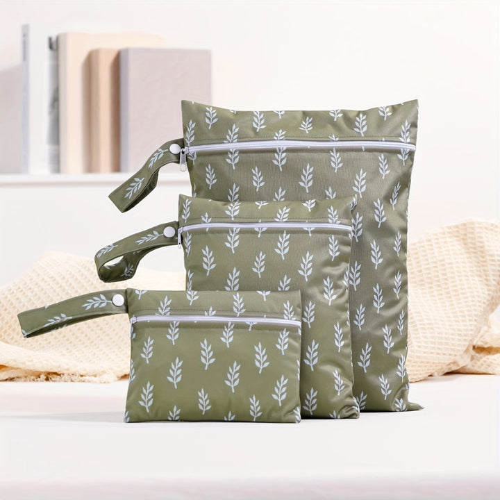 ÖkoKinder: Borsa di stoccaggio lavabile – sostenibile, durevole e perfetta per pannolini, costumi da bagno e accessori per bambini (confezione da 3)