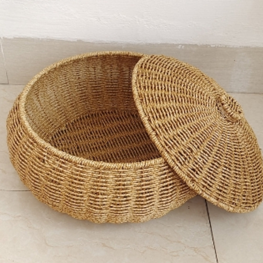 ÖkoStil: cesto rotondo in rattan – robusto, elegante e versatile per scorte e accessori