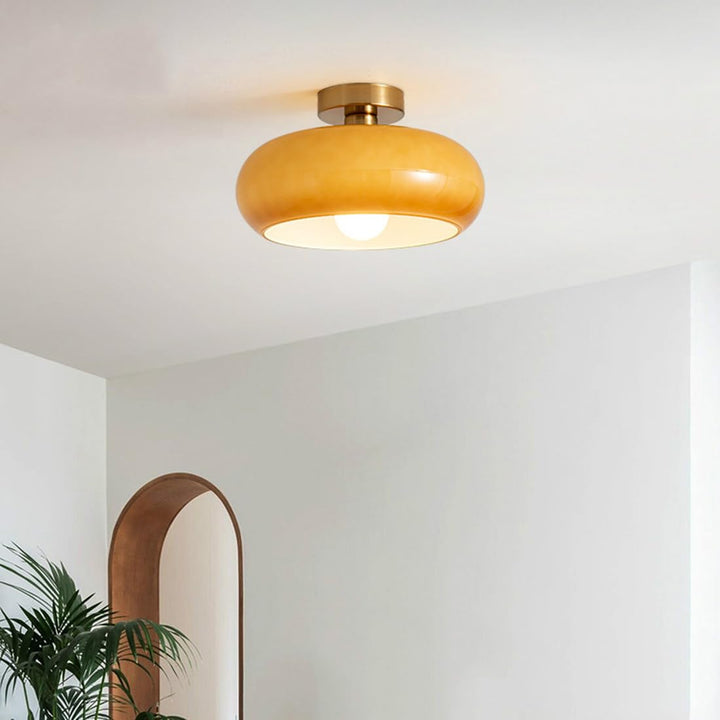 Lampada da soffitto rotonda moderna Art Deco