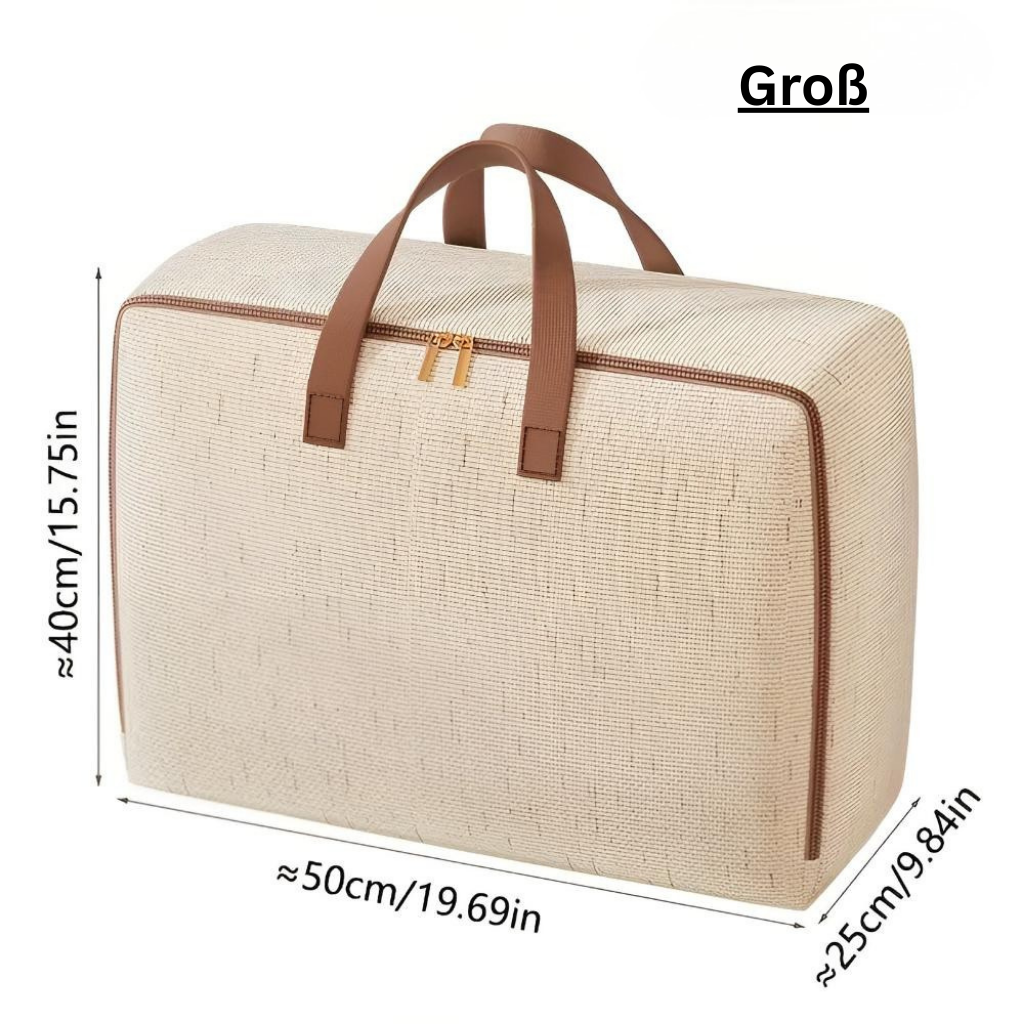 OrdnungKlassik: Borsa di stoccaggio dal design senza tempo – compatta, durevole e ideale per viaggi e casa