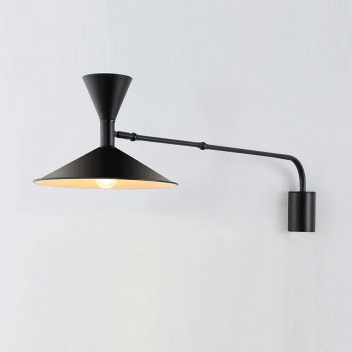 OrrinSchein: Applique LED minimalista in metallo con luce bianca calda – per camere da letto e soggiorni