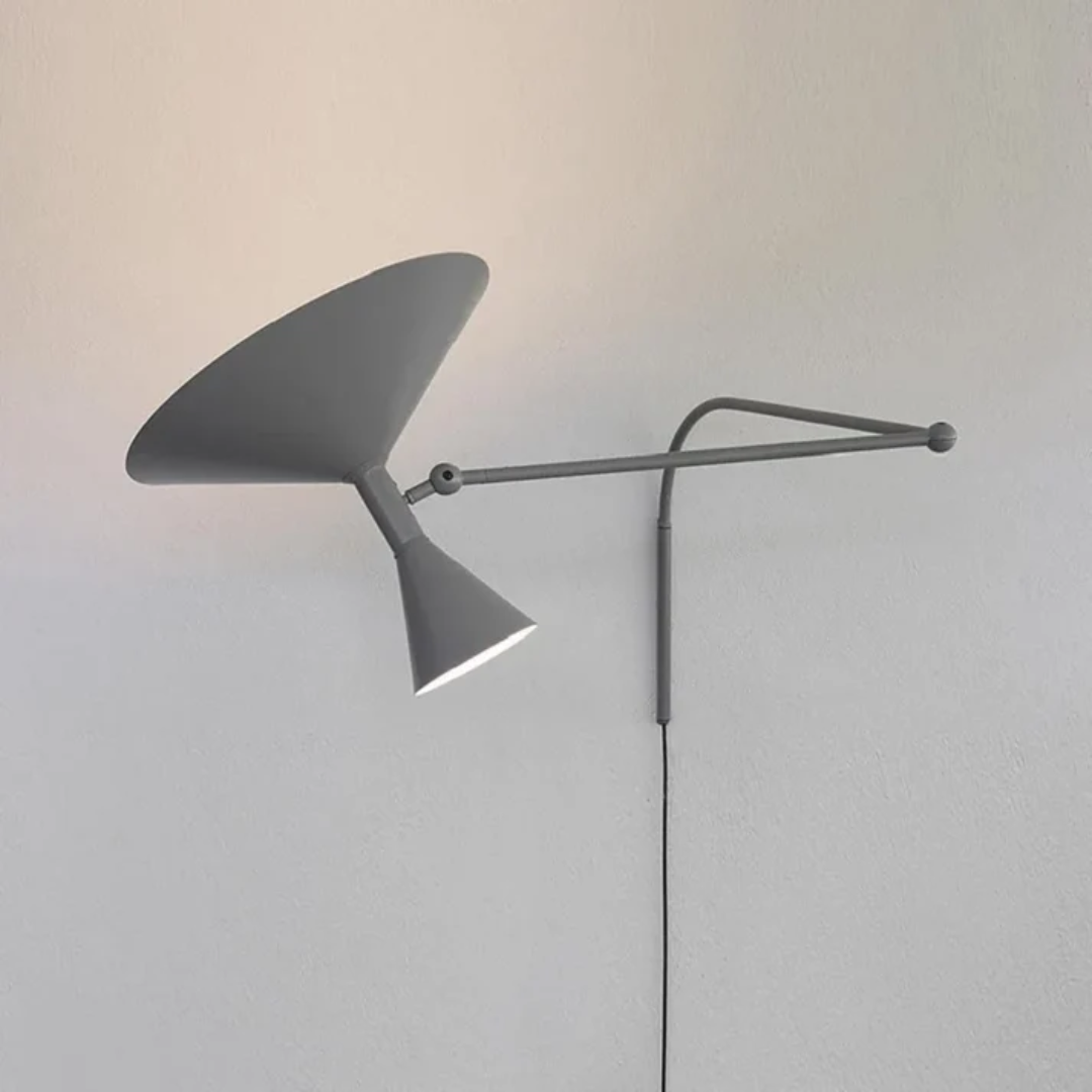 OrrinSchein: Applique LED minimalista in metallo con luce bianca calda – per camere da letto e soggiorni