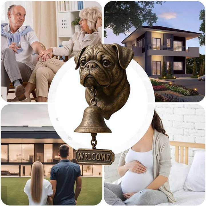 PawChime™ – Cloche de bienvenue pour chiens