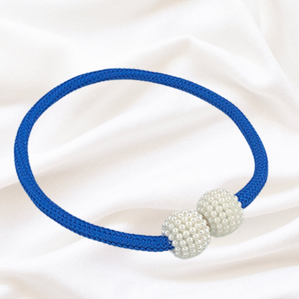 PerlaMagnet: Supporto per tende con perle e magnete – accessorio decorativo in set da 2