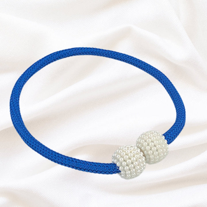 PerlaMagnet: Supporto per tende con perle e magnete – accessorio decorativo in set da 2