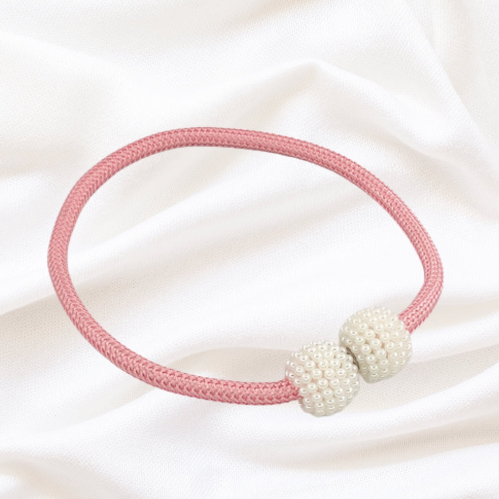 PerlaMagnet: Supporto per tende con perle e magnete – accessorio decorativo in set da 2