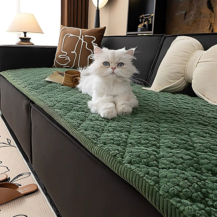 Copertura per Divano Trapuntata e Resistente agli Animali Domestici