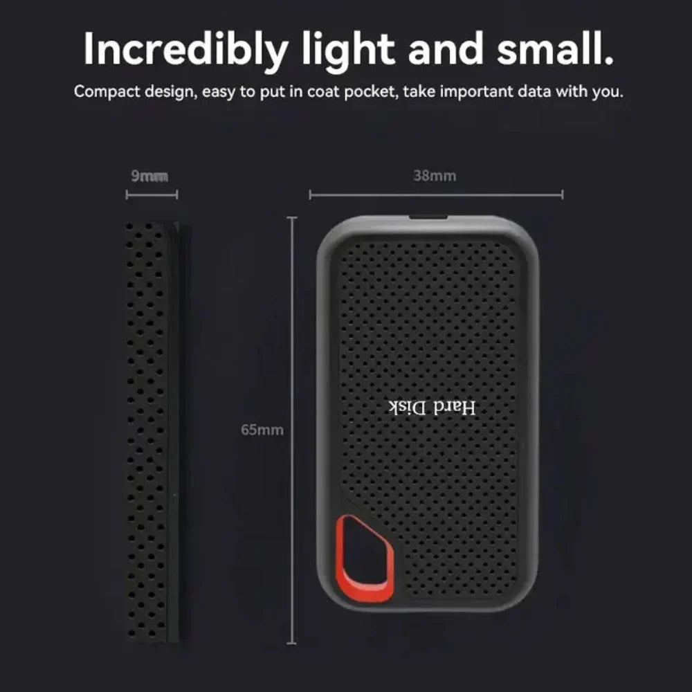 SSD Esterno Portatile ad Alta Velocità