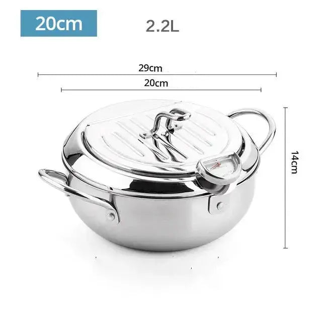 CrispMaster™ Friggitrice Sicura ad Alte Prestazioni