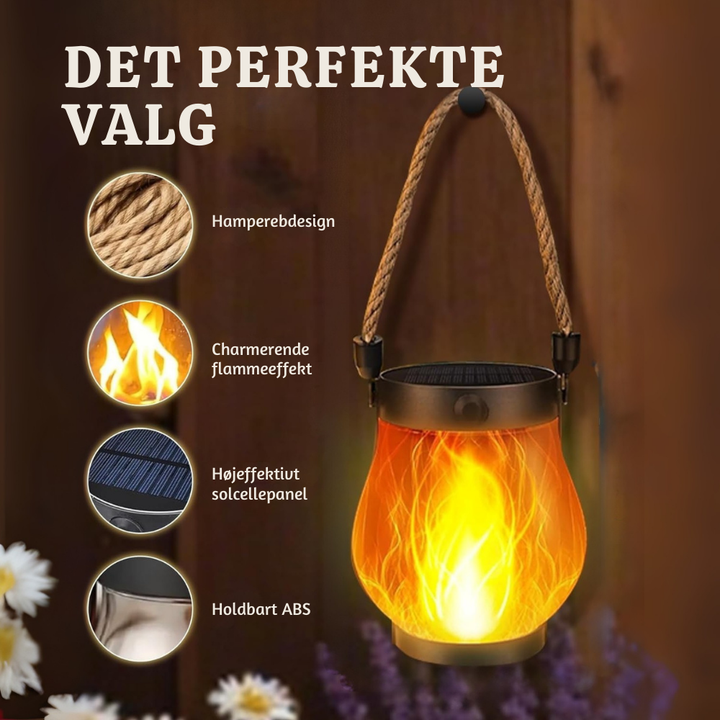 RadiFlame™ – Lampada a fiamma LED ricaricabile doppia per l&