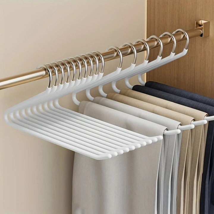RaumWunder: Appendini in acciaio inossidabile per pantaloni a forma di Z – snelli, robusti e ideali per l&