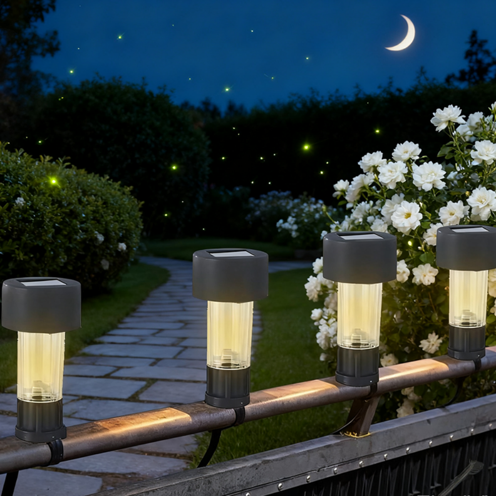 RayLynx™ – Kit di Illuminazione LED Solare Impermeabile per Esterni