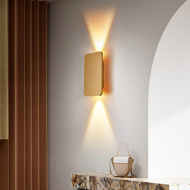 RectaLux: Applique LED rettangolare – Lampada interna moderna per soggiorno e camera da letto