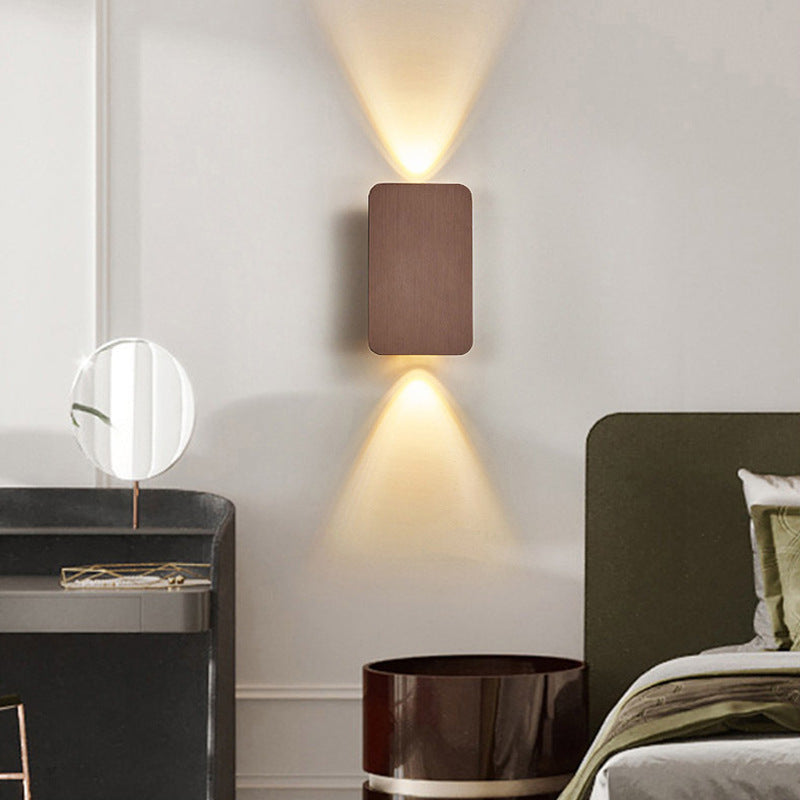 RectaLux: Applique LED rettangolare – Lampada interna moderna per soggiorno e camera da letto