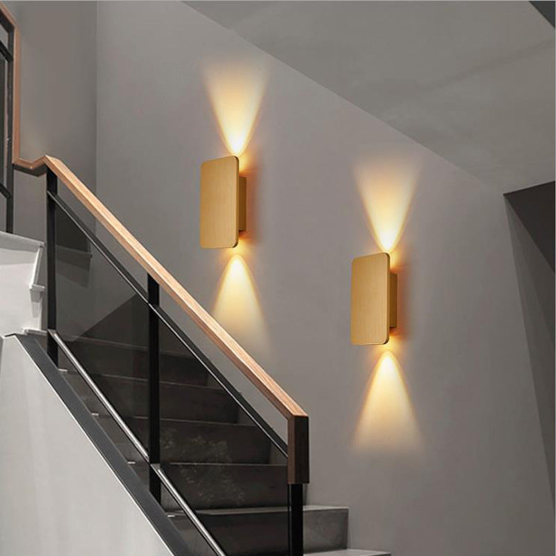RectaLux: Applique LED rettangolare – Lampada interna moderna per soggiorno e camera da letto