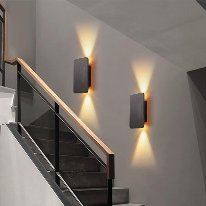RectaLux: Applique LED rettangolare – Lampada interna moderna per soggiorno e camera da letto