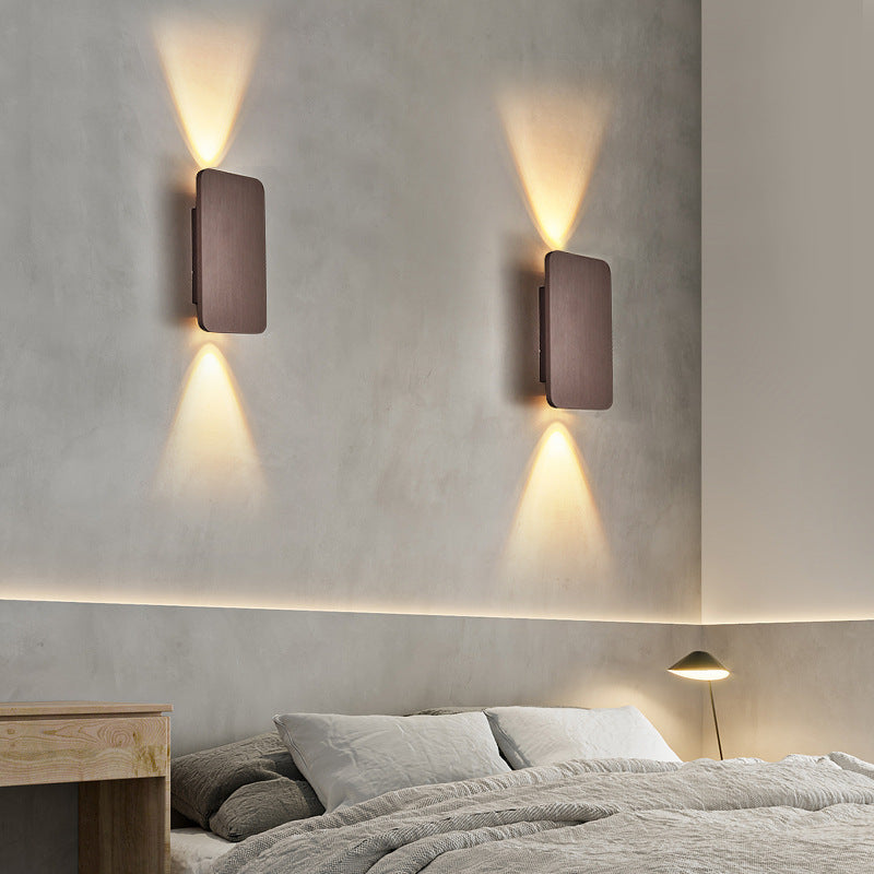 RectaLux: Applique LED rettangolare – Lampada interna moderna per soggiorno e camera da letto