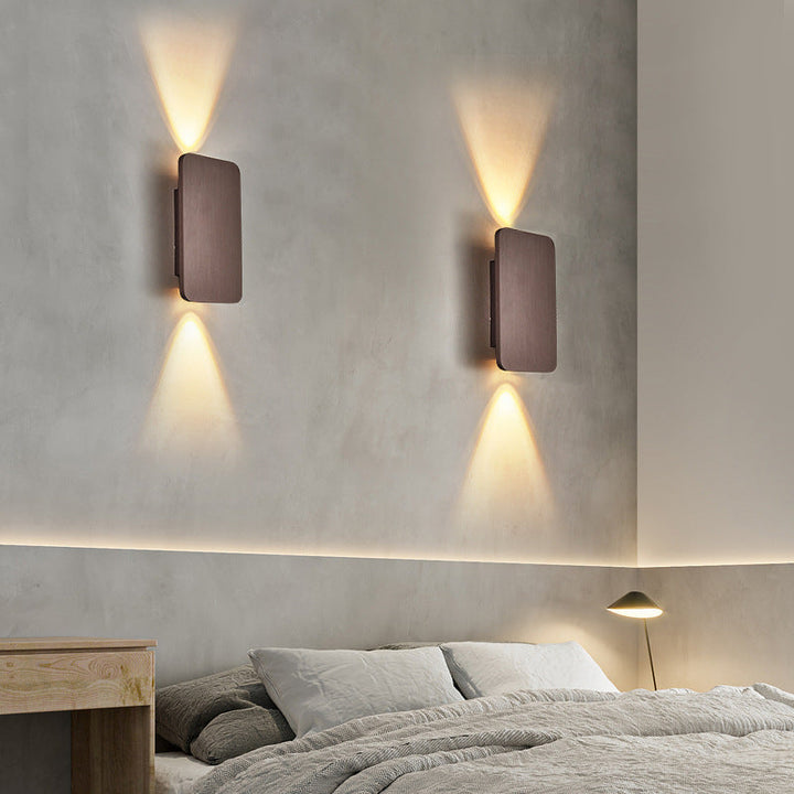 RectaLux: Applique LED rettangolare – Lampada interna moderna per soggiorno e camera da letto