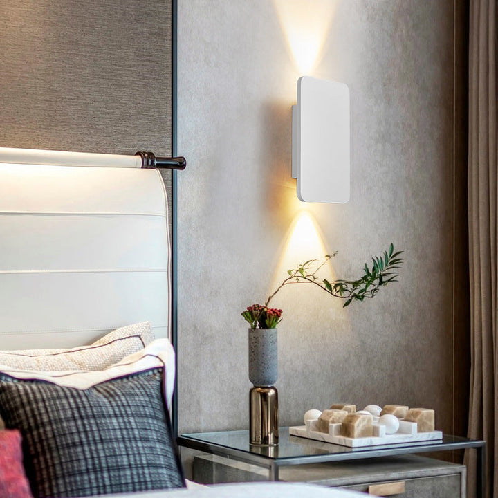 RectaLux: Applique LED rettangolare – Lampada interna moderna per soggiorno e camera da letto