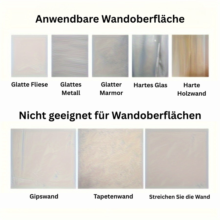 ReinerRaum: Mensola da doccia – mensola in plastica multifunzionale, impermeabile e appesa senza forare per cosmetici e accessori