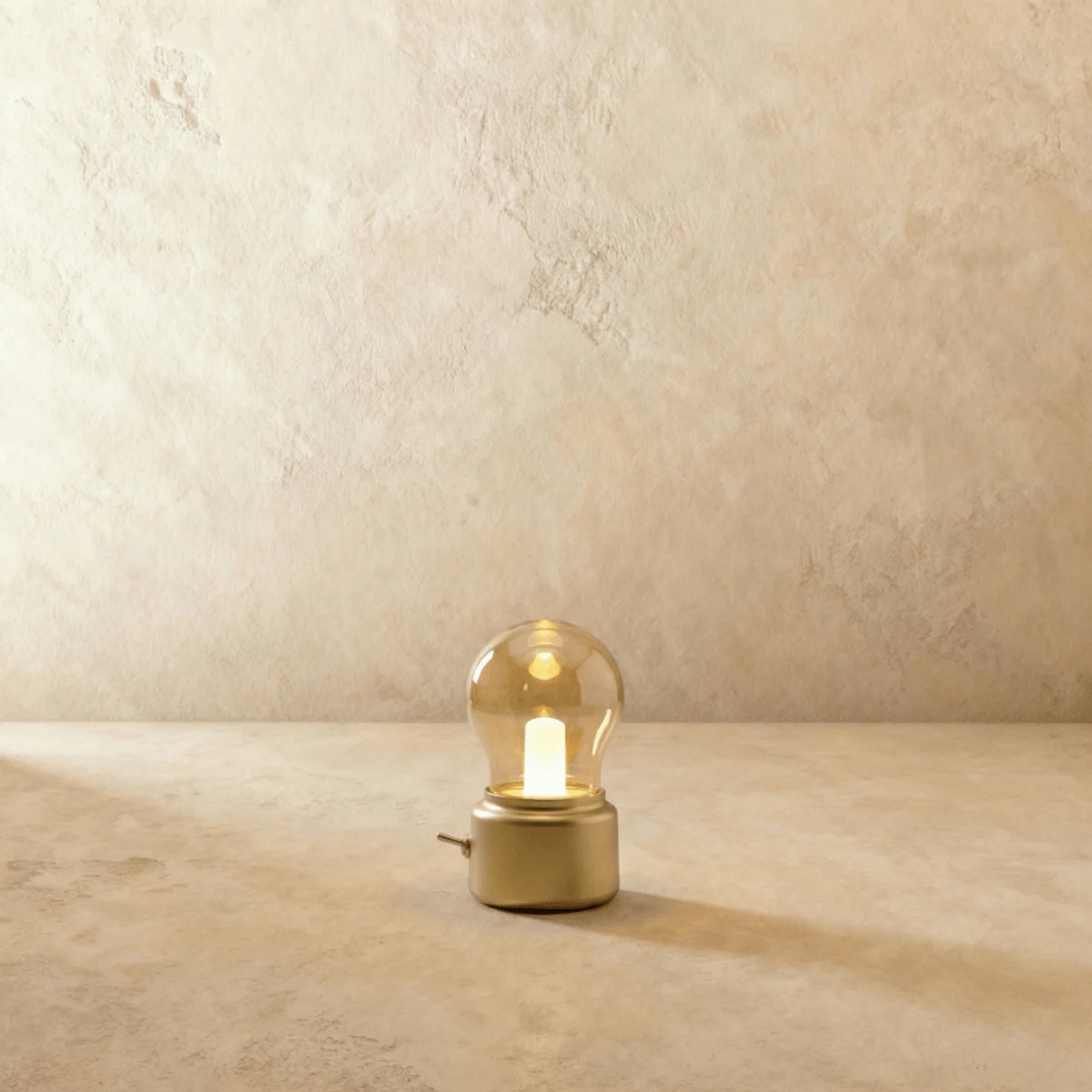 Lampadina retro ricaricabile