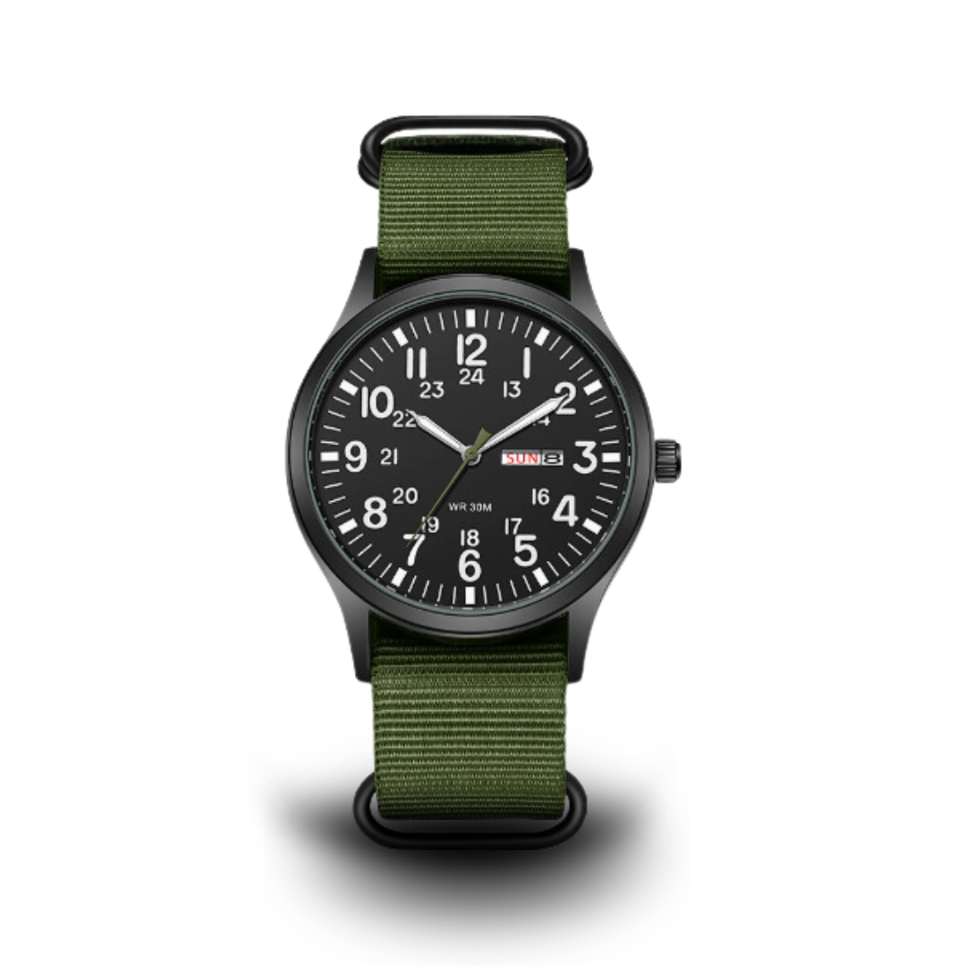 Orologio da uomo sostenibile per esterni – design resistente all&