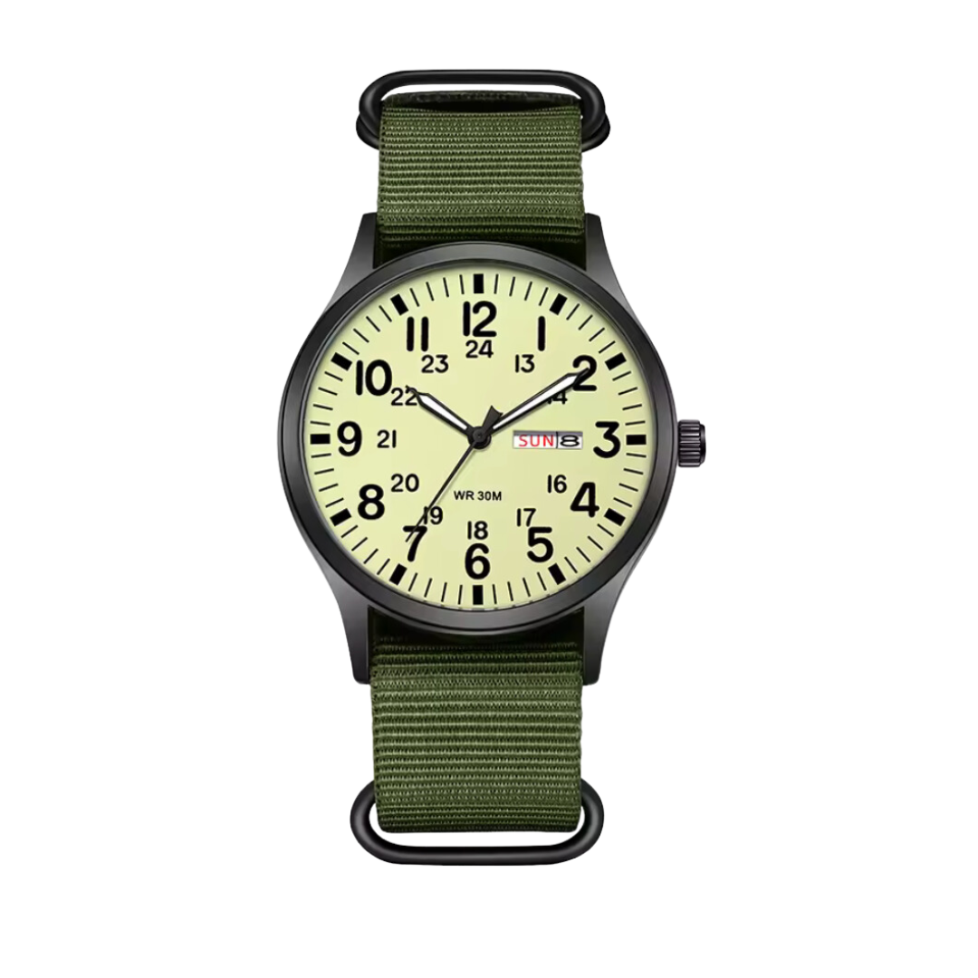 Orologio da uomo sostenibile per esterni – design resistente all&