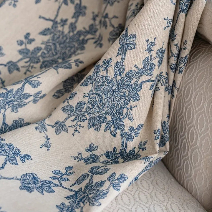 RomantikMaribelle: Tenda in stile country con pizzo floreale – accogliente e decorativa per aree living e camere da letto