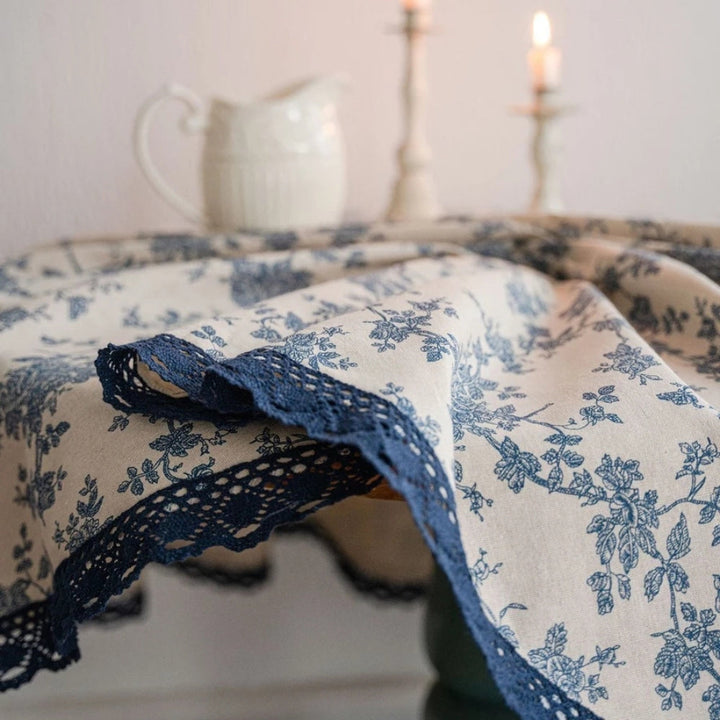 RomantikMaribelle: Tenda in stile country con pizzo floreale – accogliente e decorativa per aree living e camere da letto