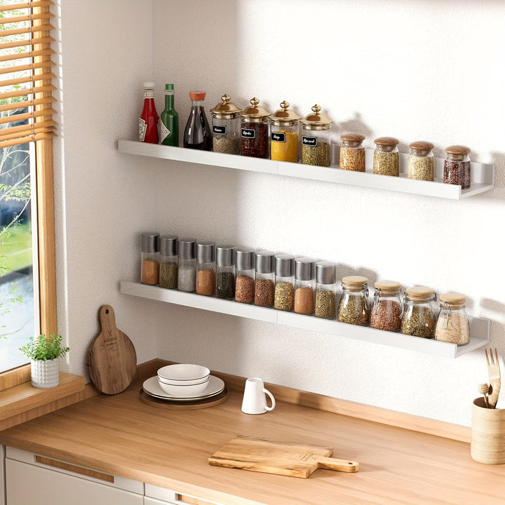 RustikHolz: Mensole moderne – robuste, salvaspazio e stilose con un aspetto in legno rustico per bagno e corridoio
