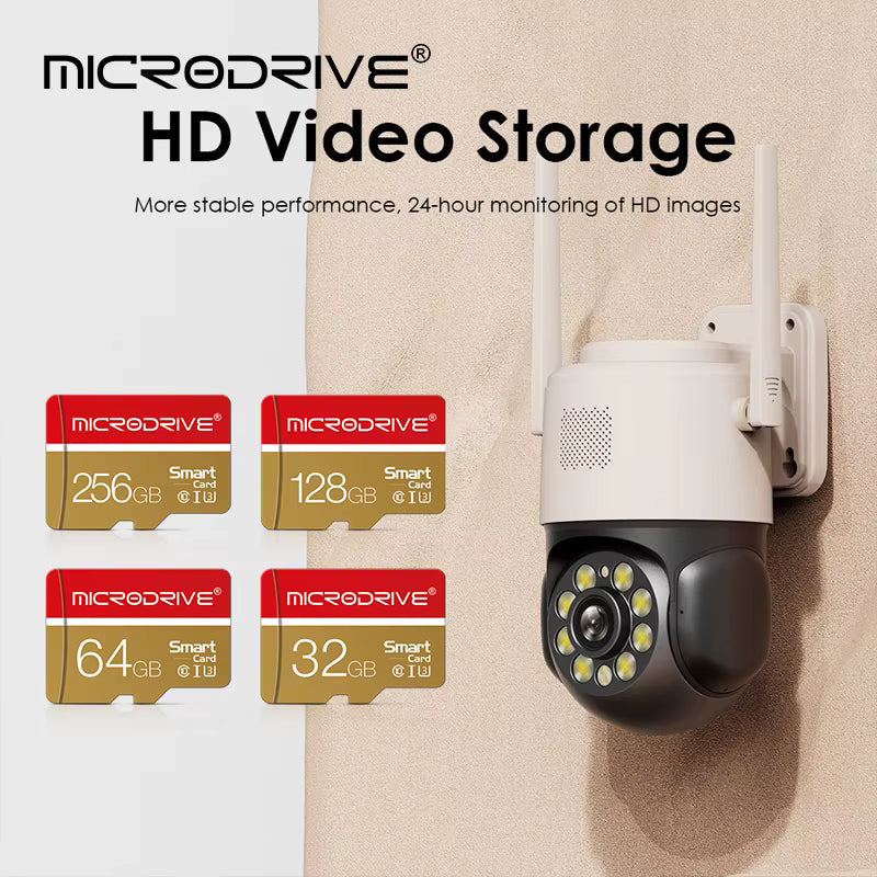 Scheda di Memoria MicroDrive MicroSD Classe 10 UHS-I U3 Scheda TF ad Alta Velocità