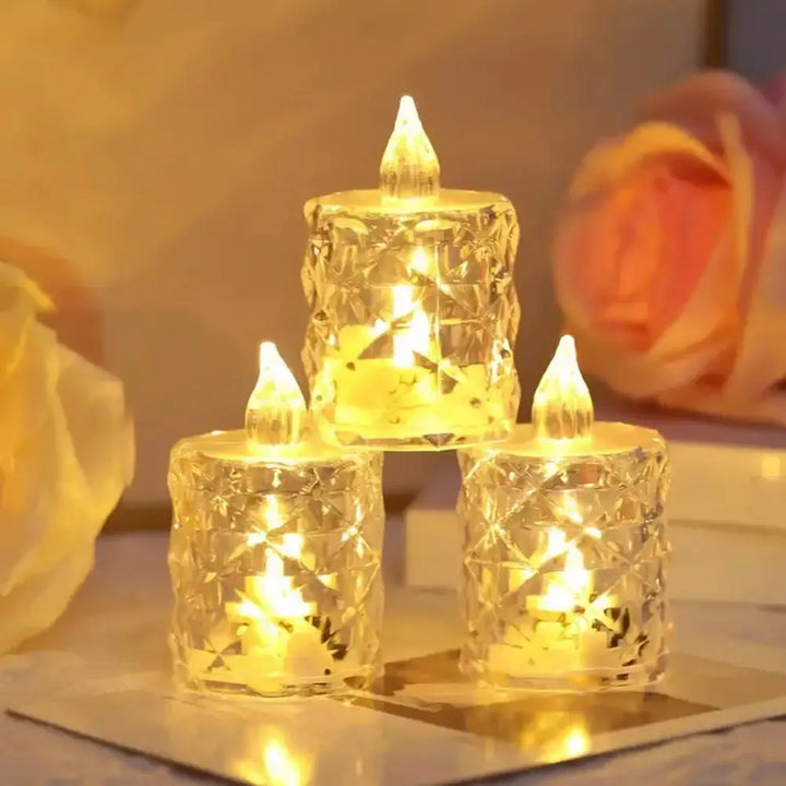 CandleGlow™ - Lampada LED in cristallo senza fiamma