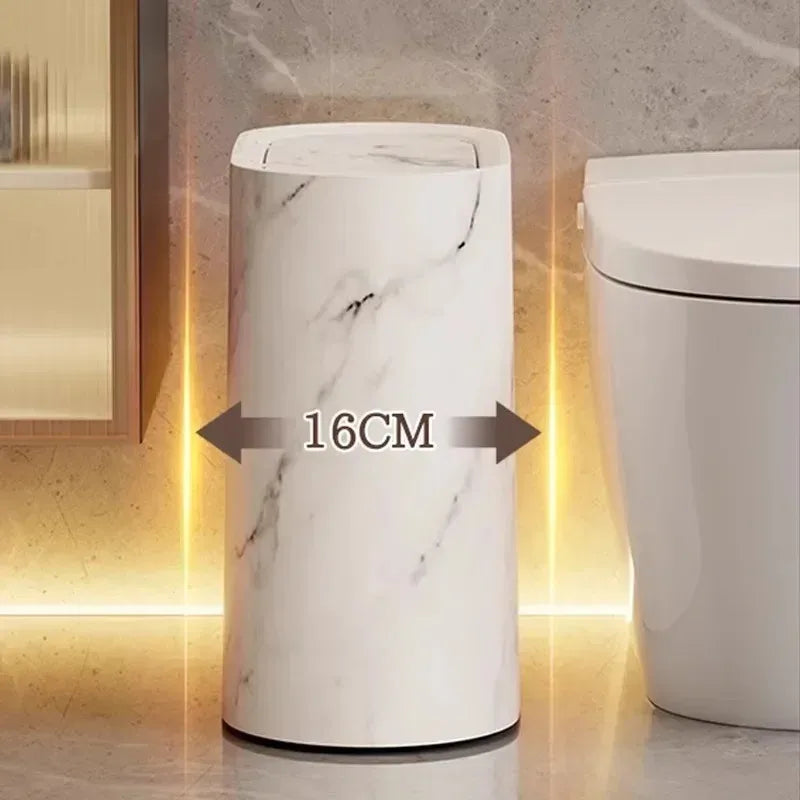 Cestino con Design in Marmo