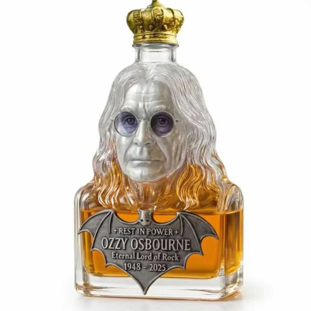 MetalIcon™ – Edizione Limitata Decanter Omaggio a Ozzy Osbourne