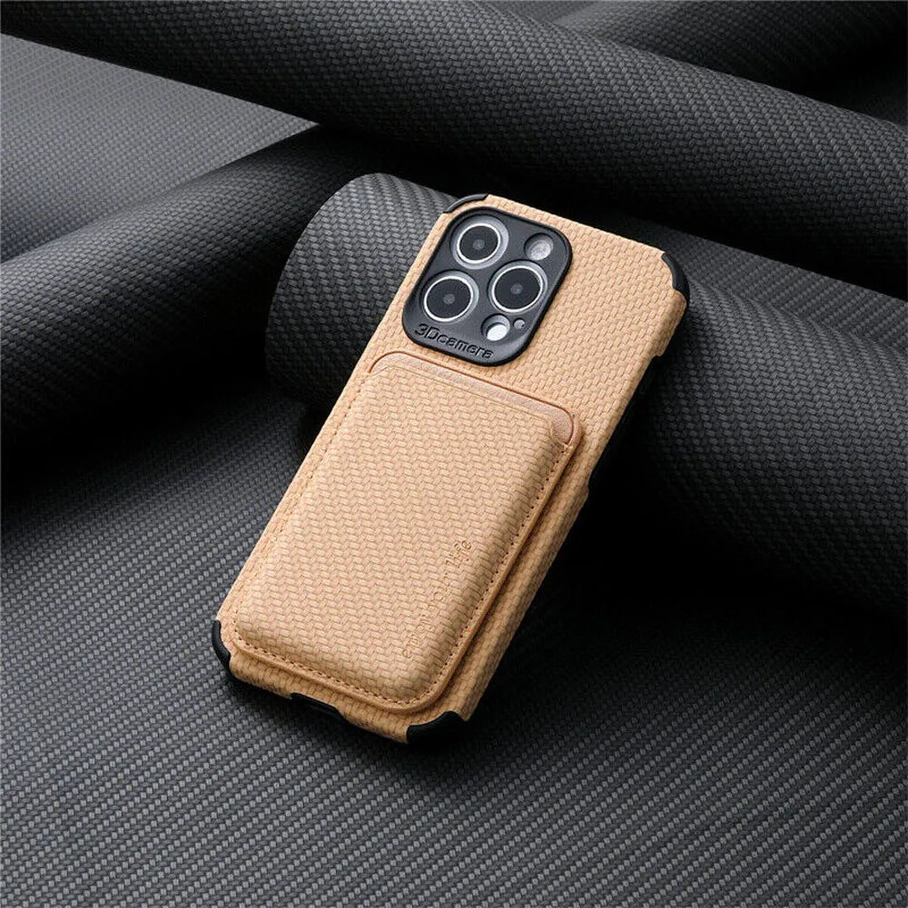 Fodera per Portafoglio MagSafe | Supporto Magnetico per Carte di iPhone | Design Sottile