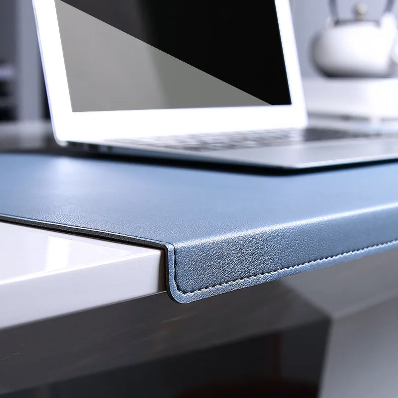 Tappetino da Scrivania in PU-Pelle con Superficie Antiscivolo, Supporto per Polso e Gomito – Cuscinetto Ergonomico per Ufficio e Giochi