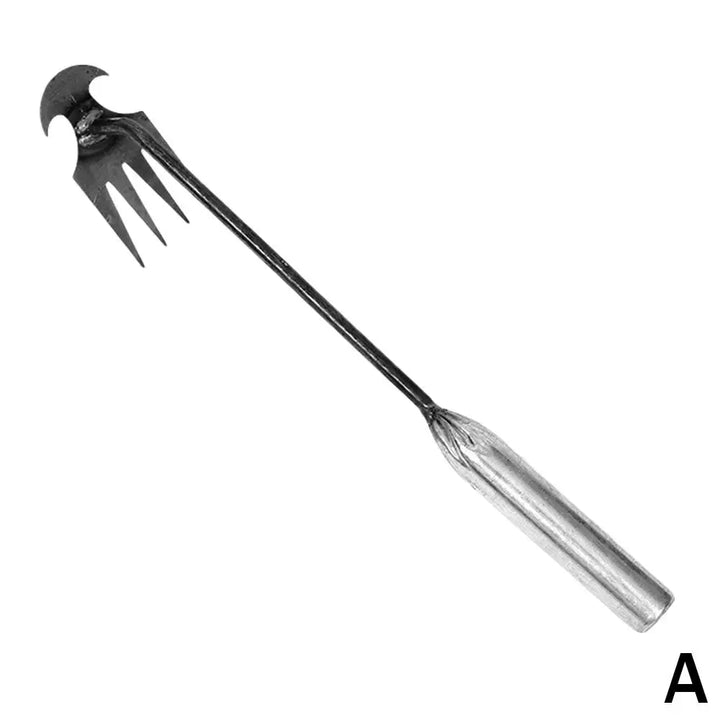 RootRake™ – Outil de désherbage multifonction à 4 dents