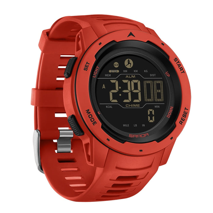 Orologio Digitale Militare Pedometrico Impermeabile