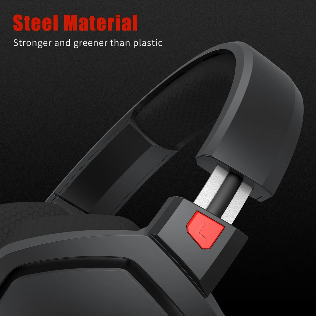 Cuffie Gaming Wireless con Microfono e Cancellazione Attiva del Rumore