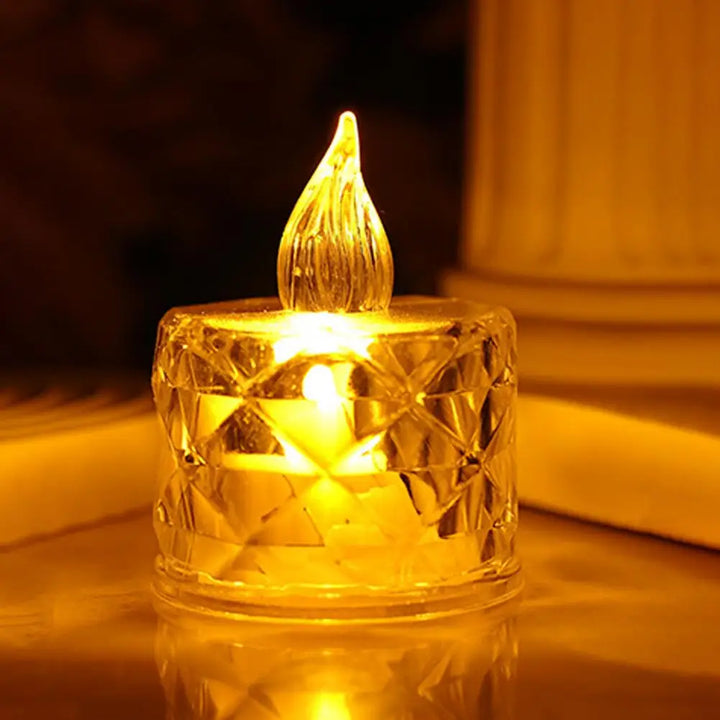 CandleGlow™ - Lampada LED in cristallo senza fiamma