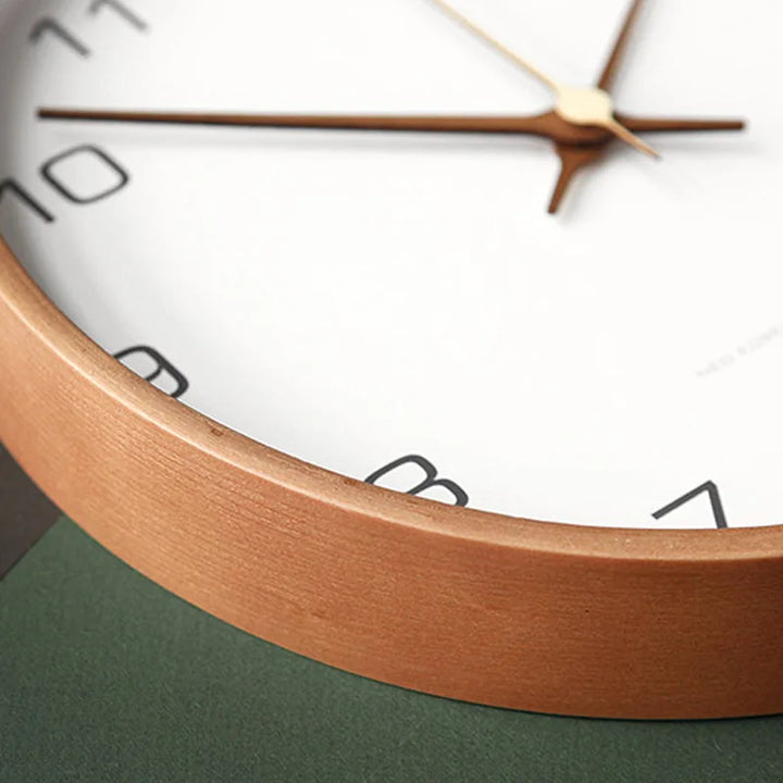 Orologio da Parete Rotondo Nordic Silenzioso Decorazione Contemporanea per la Casa
