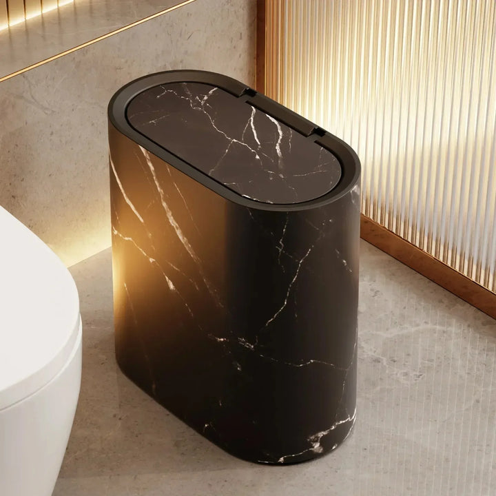 Cestino con Design in Marmo