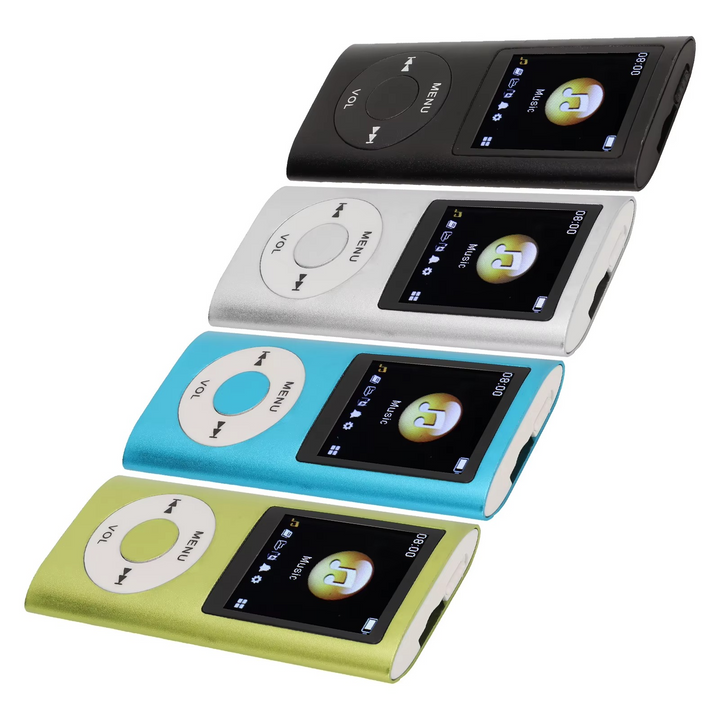 Lettore MP3 compatto ad alta risoluzione con LCD da 1,8"