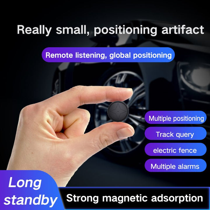 Rastreadore GPS per Auto – Dispositivo GPS Magnetico Antifurto, Monitoraggio Veicoli in Tempo Reale, Lunga Durata della Batteria