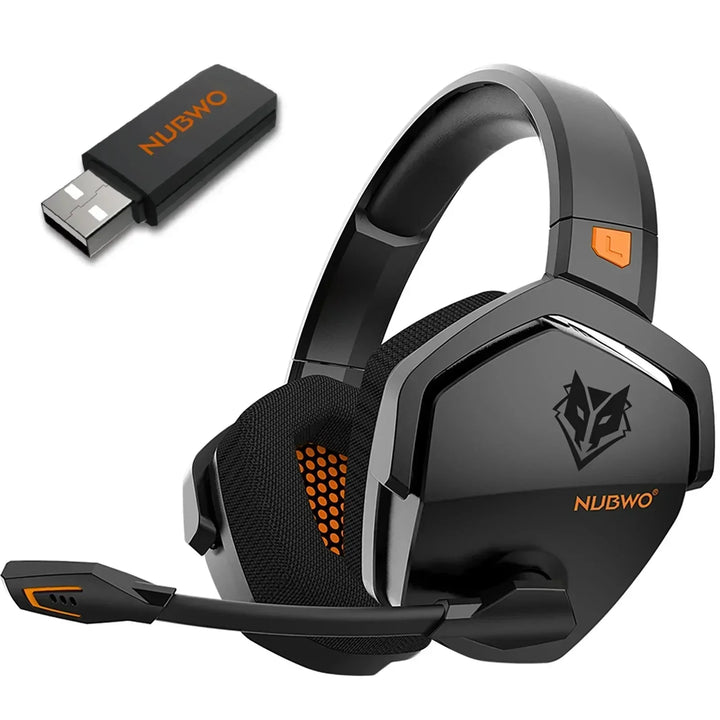Cuffie Gaming Wireless con Microfono e Cancellazione Attiva del Rumore